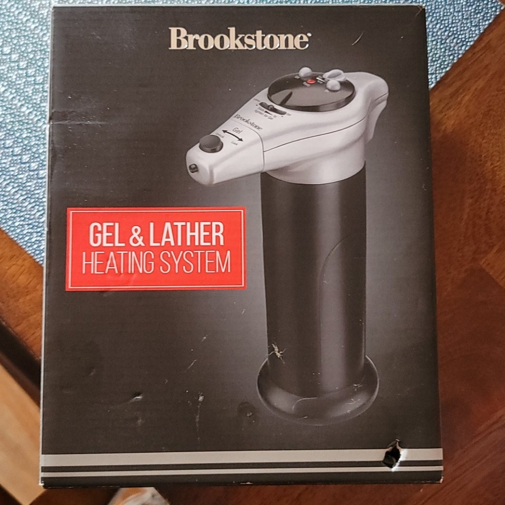 New Brookstone Gel & Lather Heating System